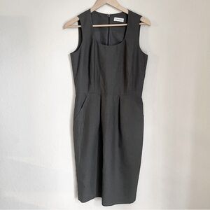 Calvin Klein Classic Grey Sheath Dress